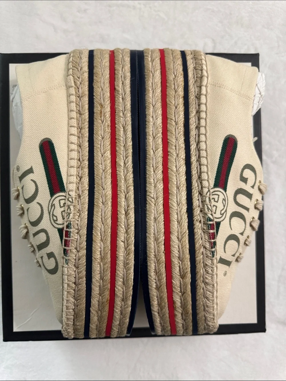 Gucci stripe banding web